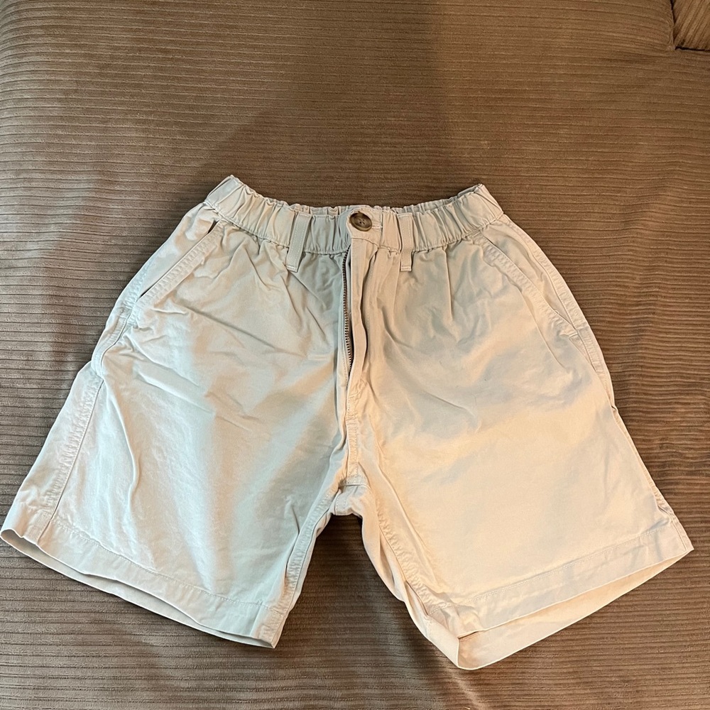 Mens chubbies light khaki shorts